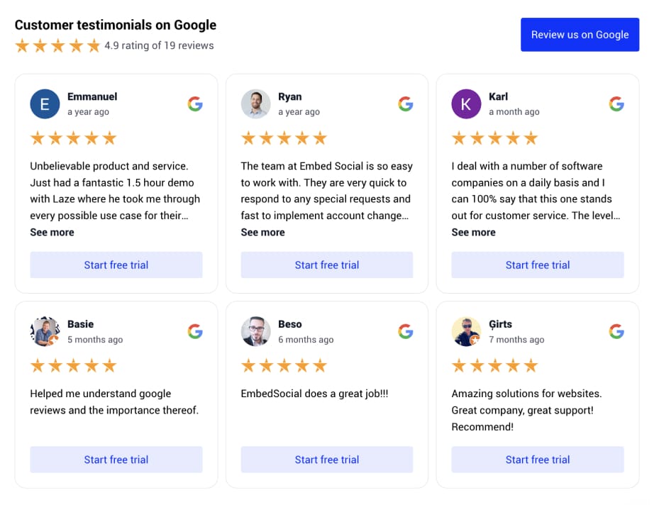 Customer review improving business directory ranking